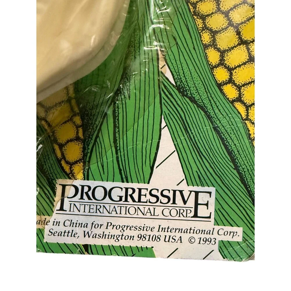 VTG 90s Progressive Set of 2 Corn Cradles NOS Microwave Corn on the Cob Trays